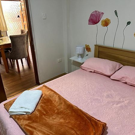 Hermoso dpto amoblado, 1 piso, wifi, terraza y cochera en San Miguel Lima Exterior foto